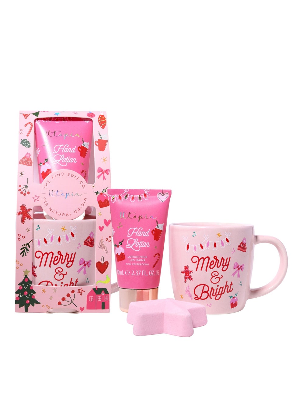Kind Edit Co Utopia Merry & Bright Mug Gift Set