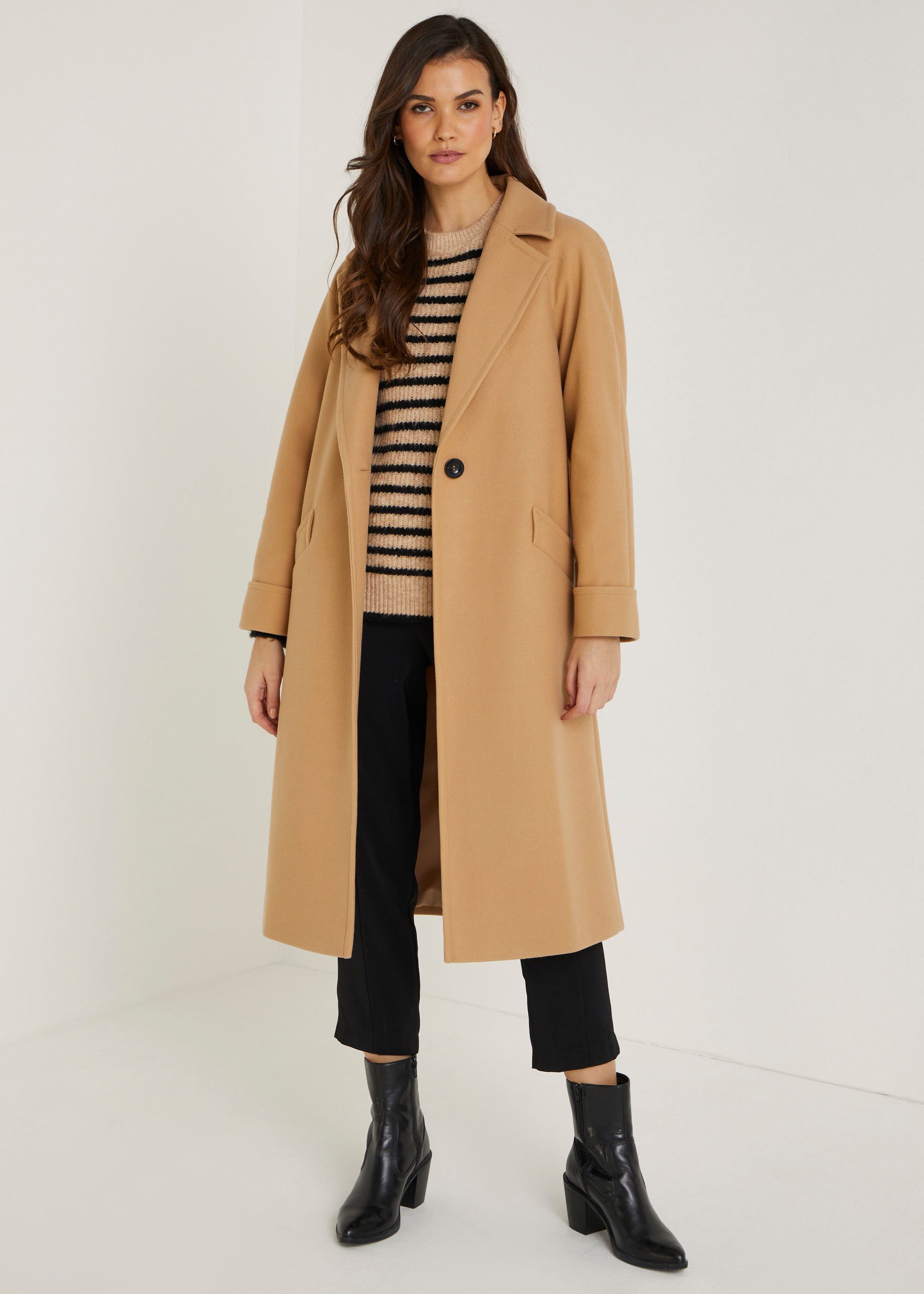 Camel Over Coat - 8 | Matalan