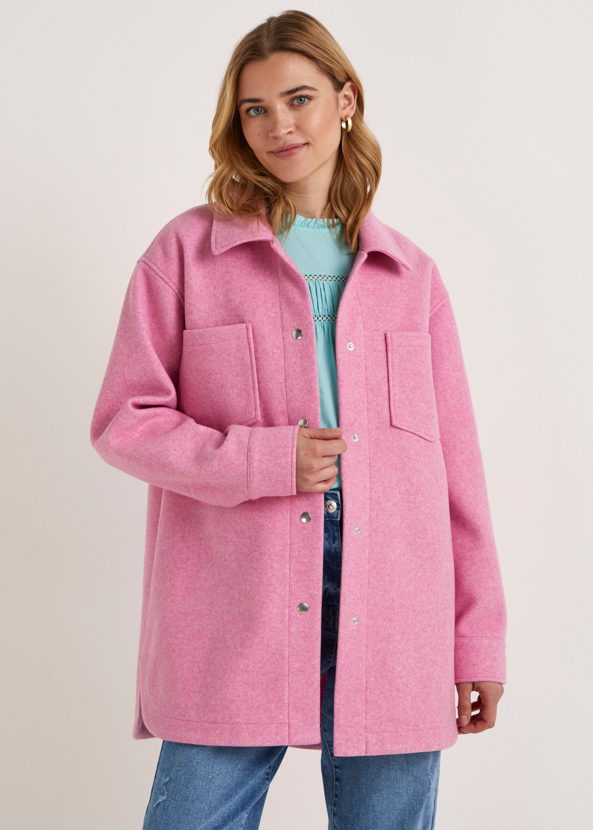 Pink Shacket - 8