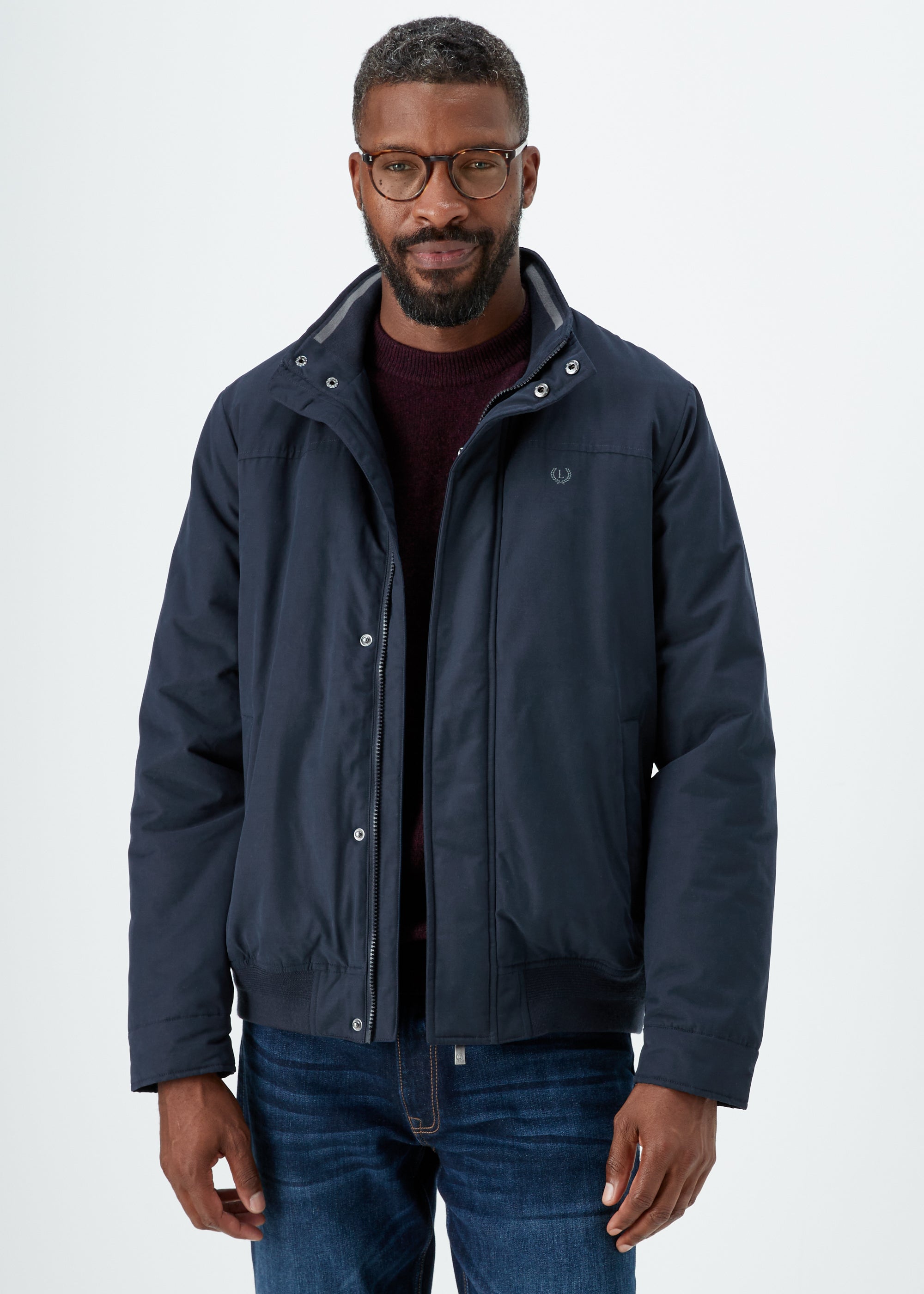 Phlannel Winter Harrington Jacket ネイビー Mens Harrington Jacket