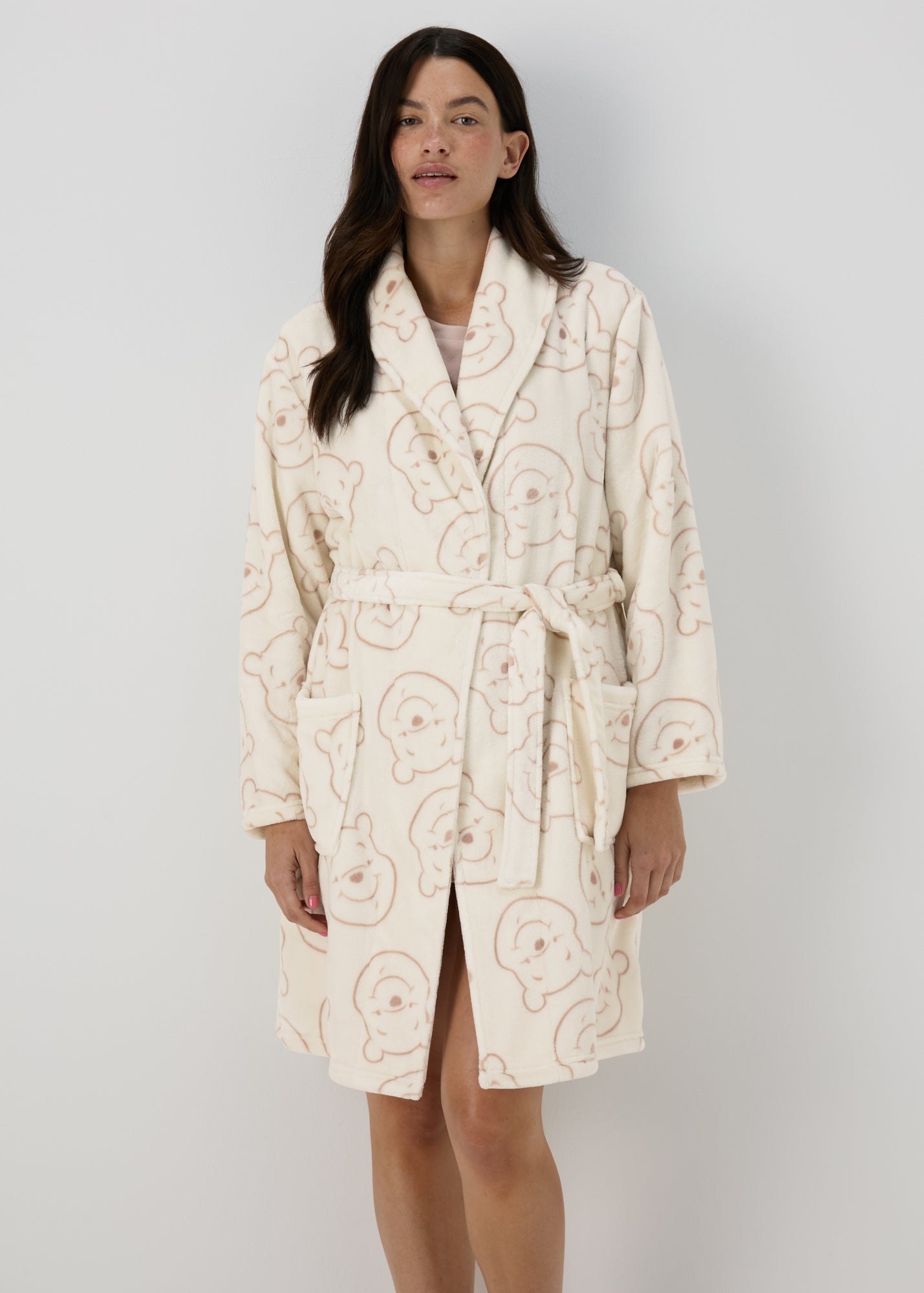 ladies winnie the pooh dressing gown Disney Winnie The Pooh Pink Dressing Gown | Lingerie