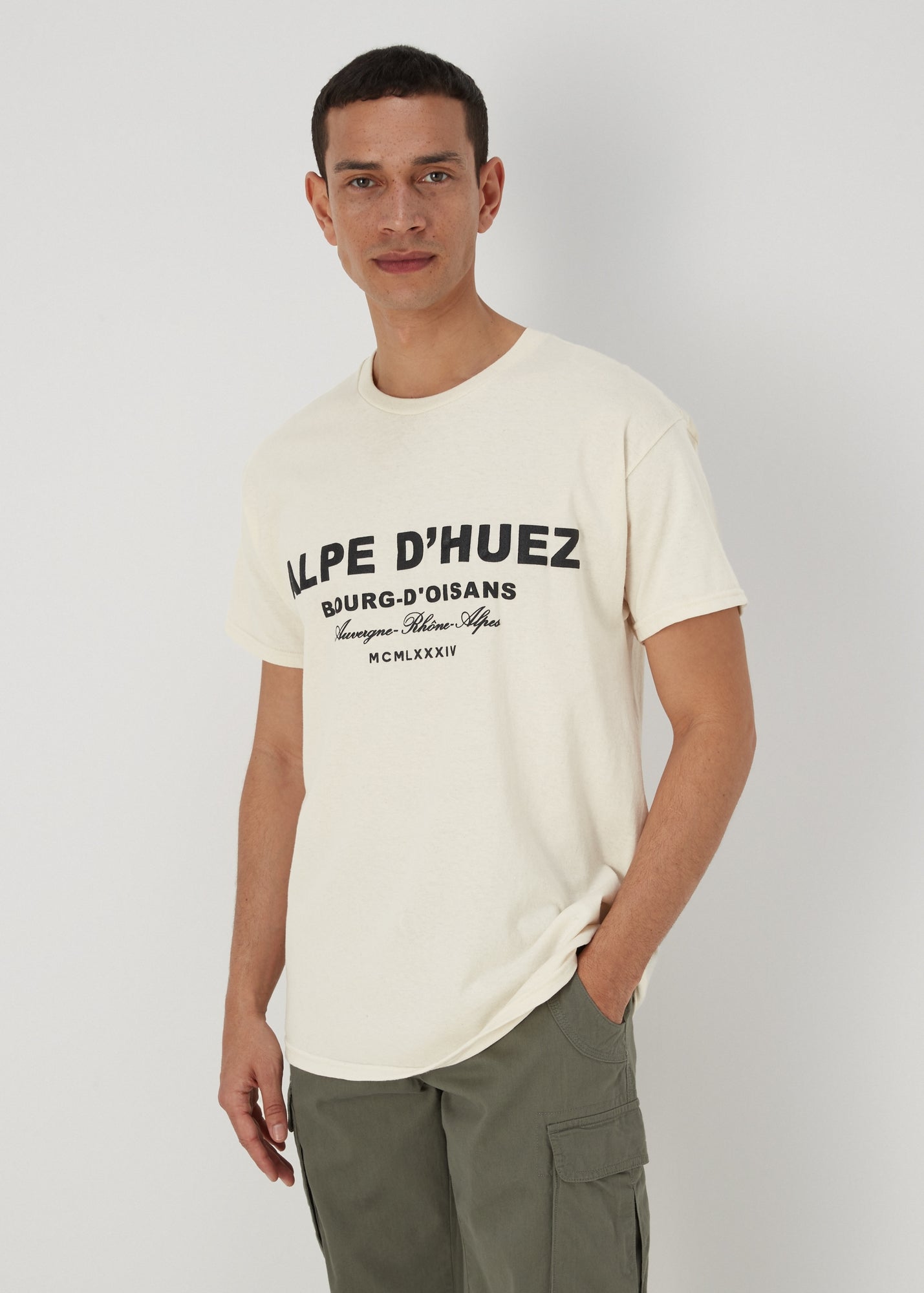 Natural Alpe D' Huez T-Shirt - S | Matalan