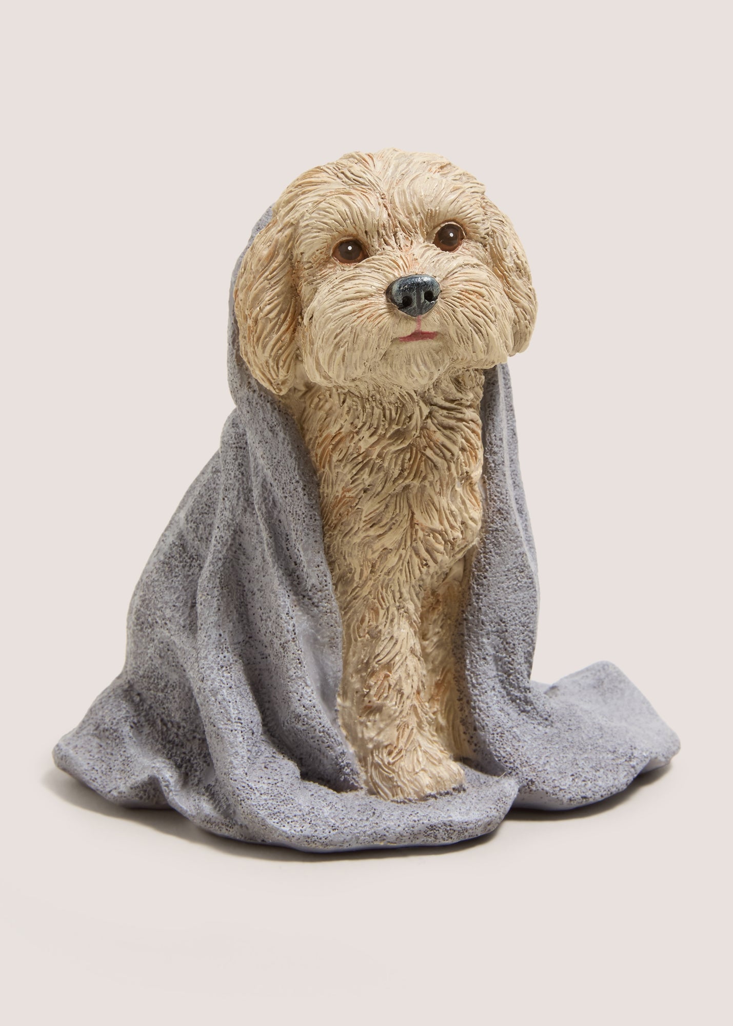 Beige Cockapoo In Towel Ornament | Matalan