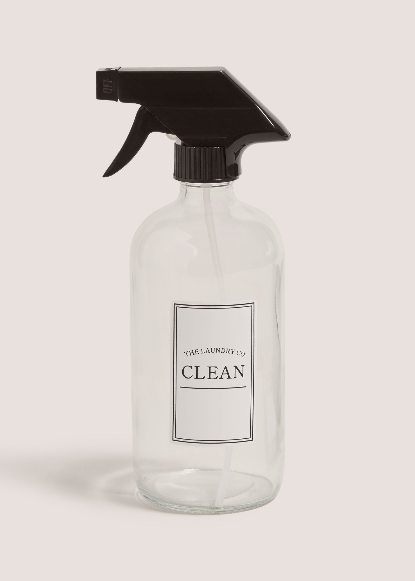 The Laundry Co Glass Spray Bottle | Matalan