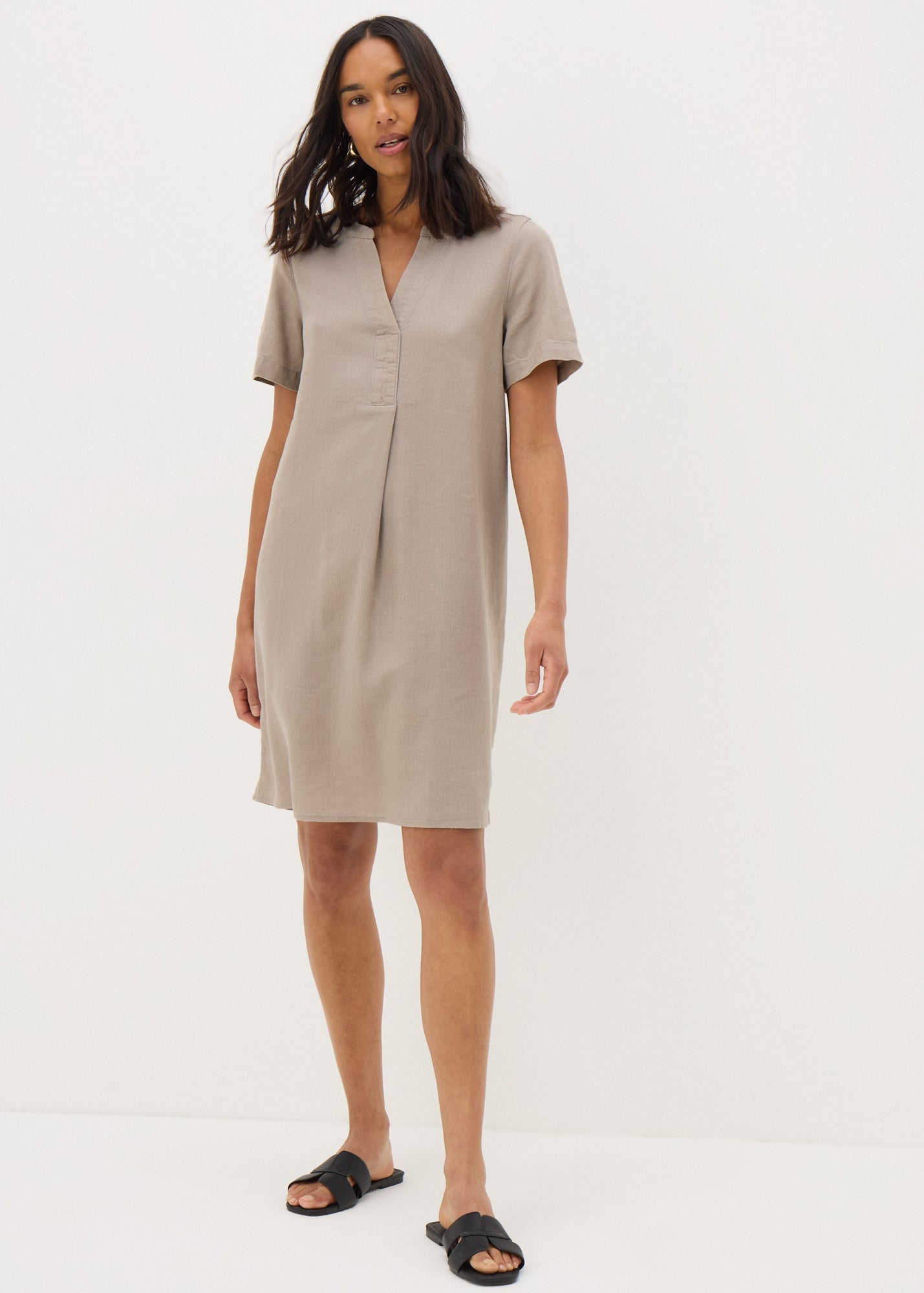 matalan linen dress Mini Dress Matalan Ladies Sun Dresses Texas Sun Linen Mini Dress White