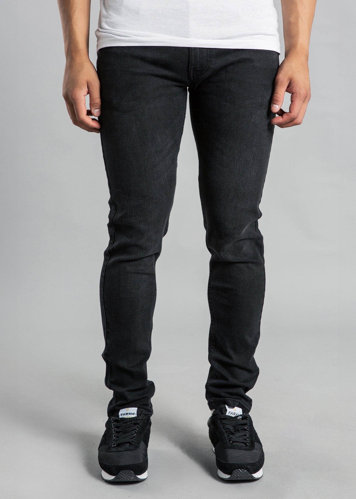 Tokyo Laundry Black Classic Slim Fit Denim Jeans - 34/L30 | Matalan