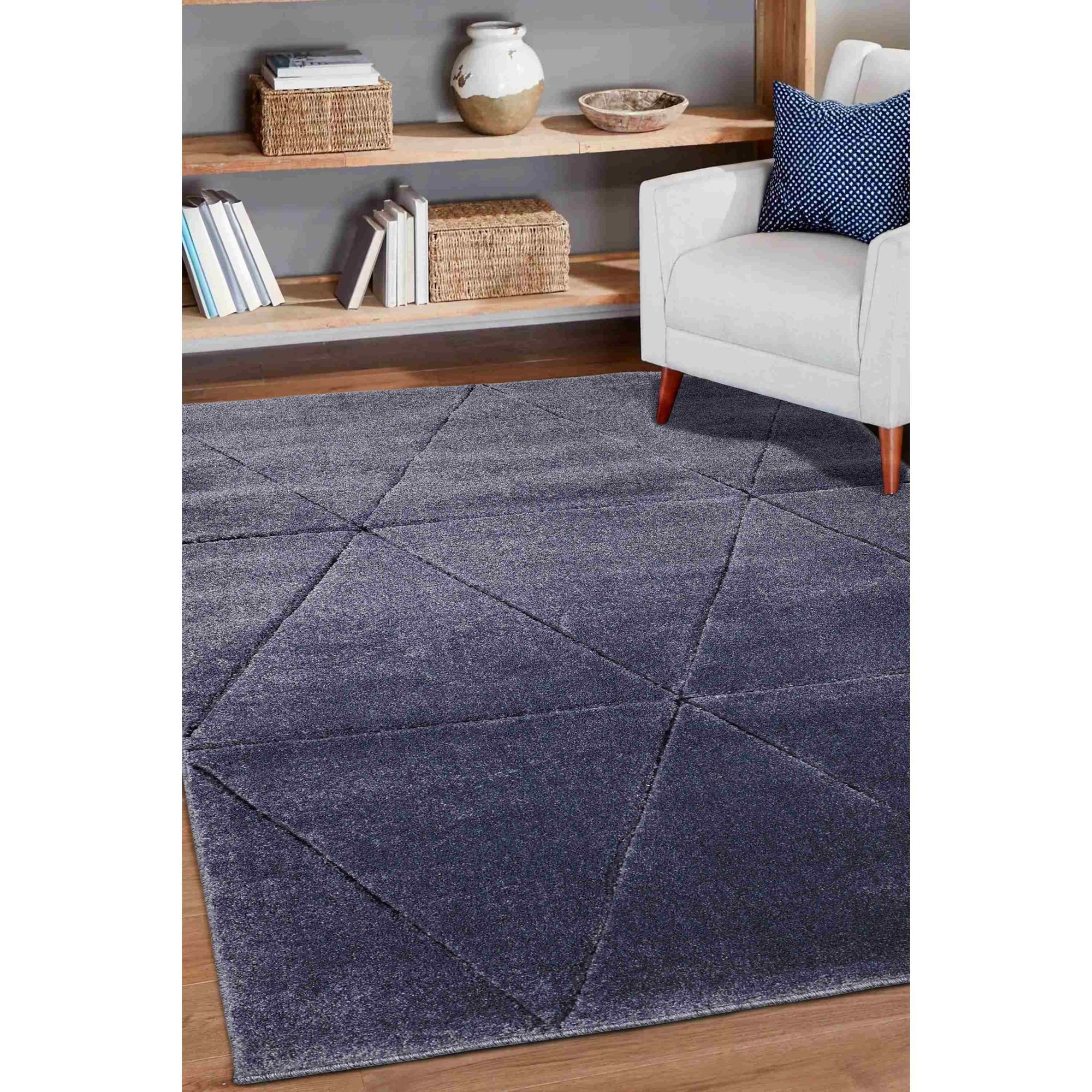 Cuscino Paoletti Fiji POLYCUSH 45x45 Cm – Finta Seta Reversibile Blu Reale – Morbido E Lavabile In Lavatrice - 4