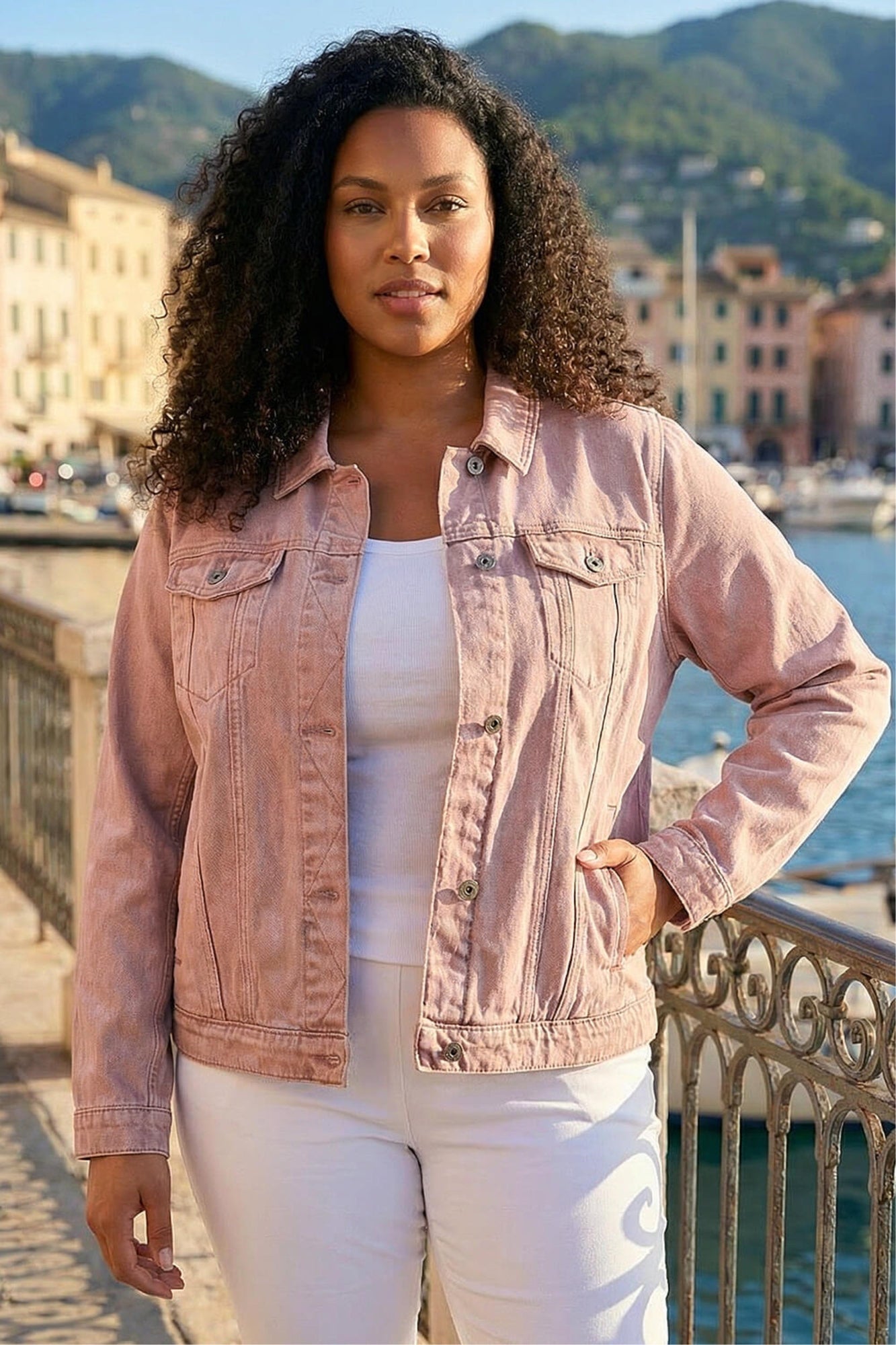 Brave Soul Light Blue Oversized Denim Jacket - 10 | Matalan