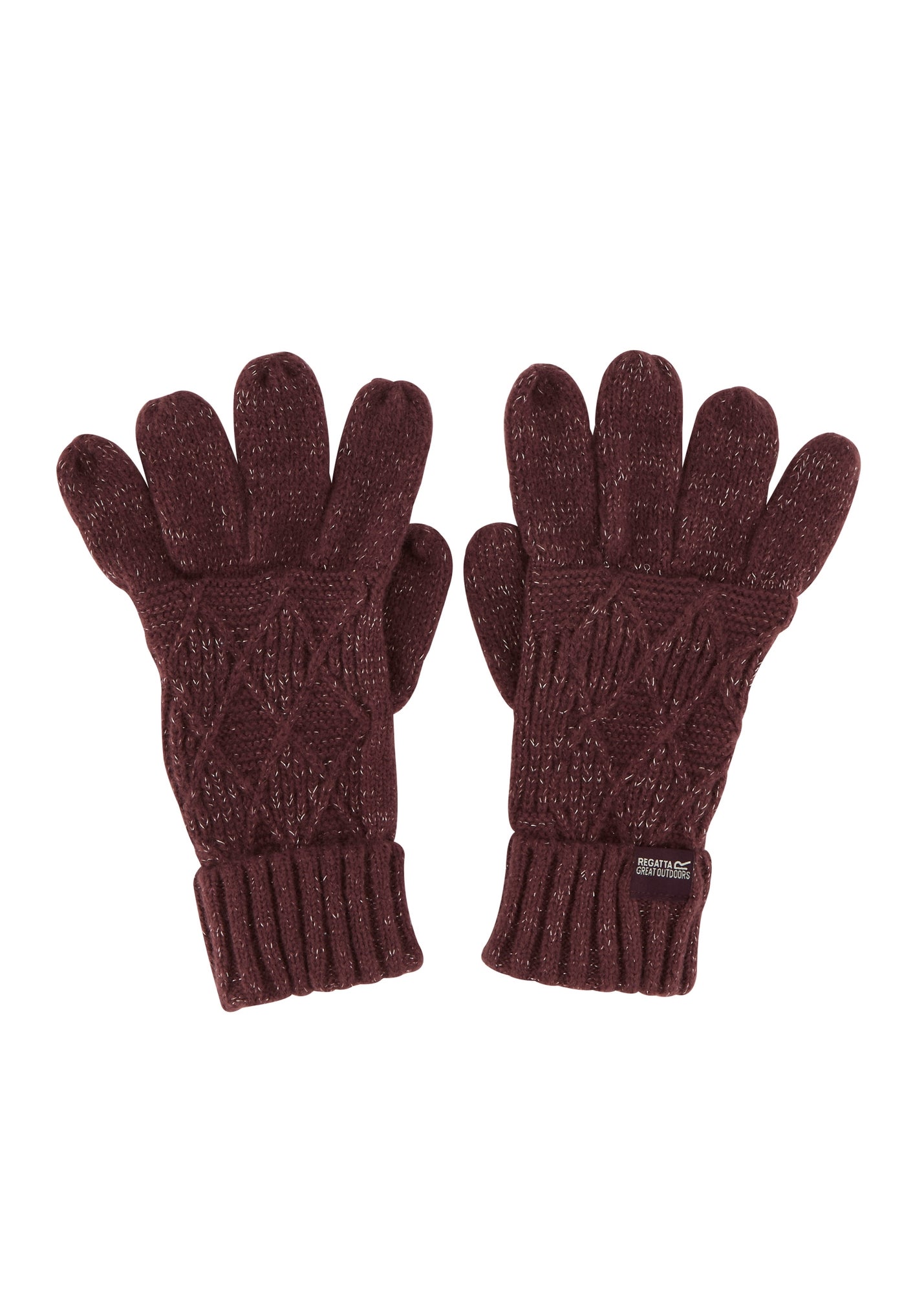Regatta Aubergine Multimix Gloves - One Size | Matalan