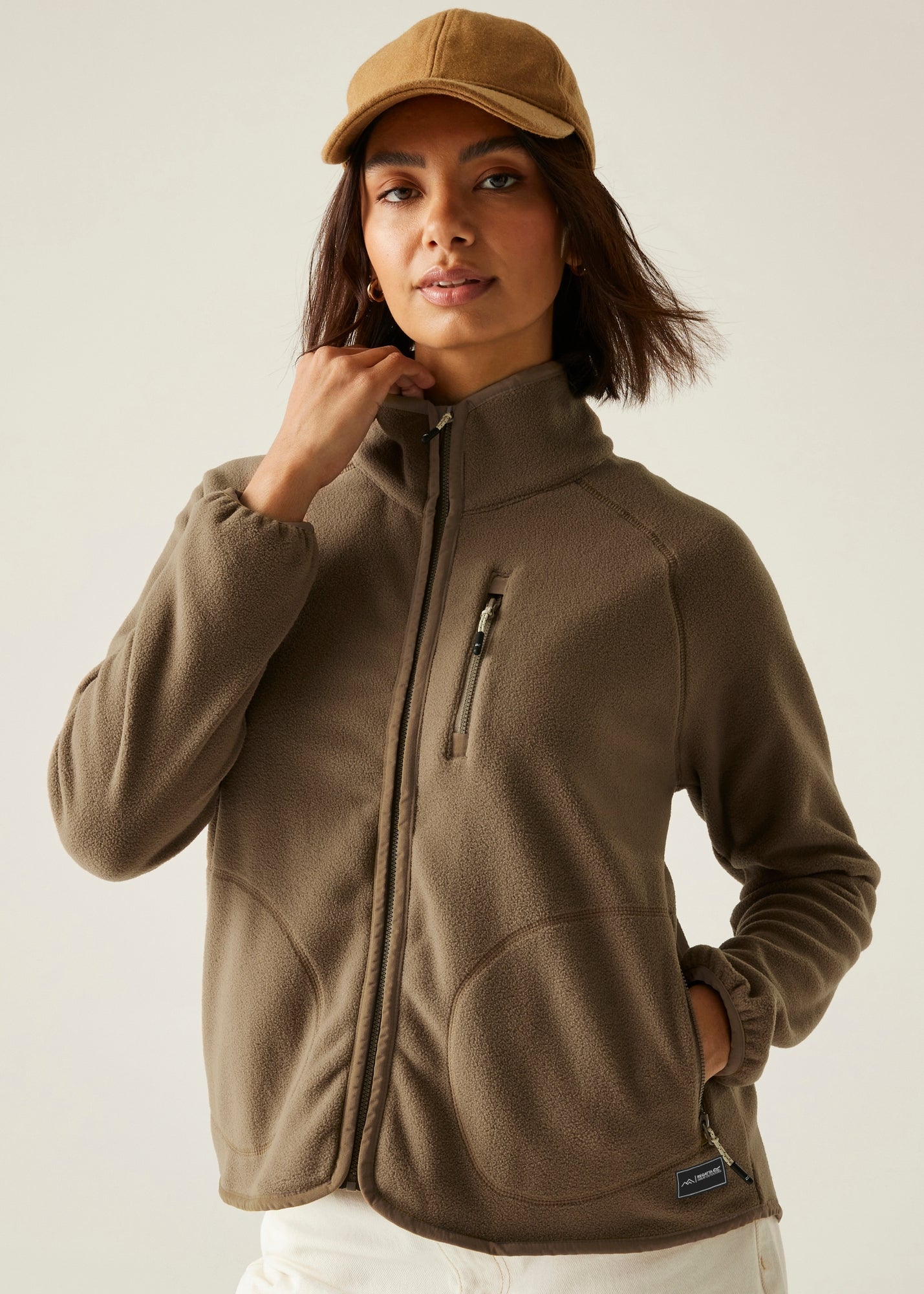 Regatta Mayse fleecejack met volledige rits voor dames en heren, fleece met volledige rits (pak van 1 Regatta Mayse fleecejack met volledige rits voor dames en heren, fleece met volledige rits (pak van 1