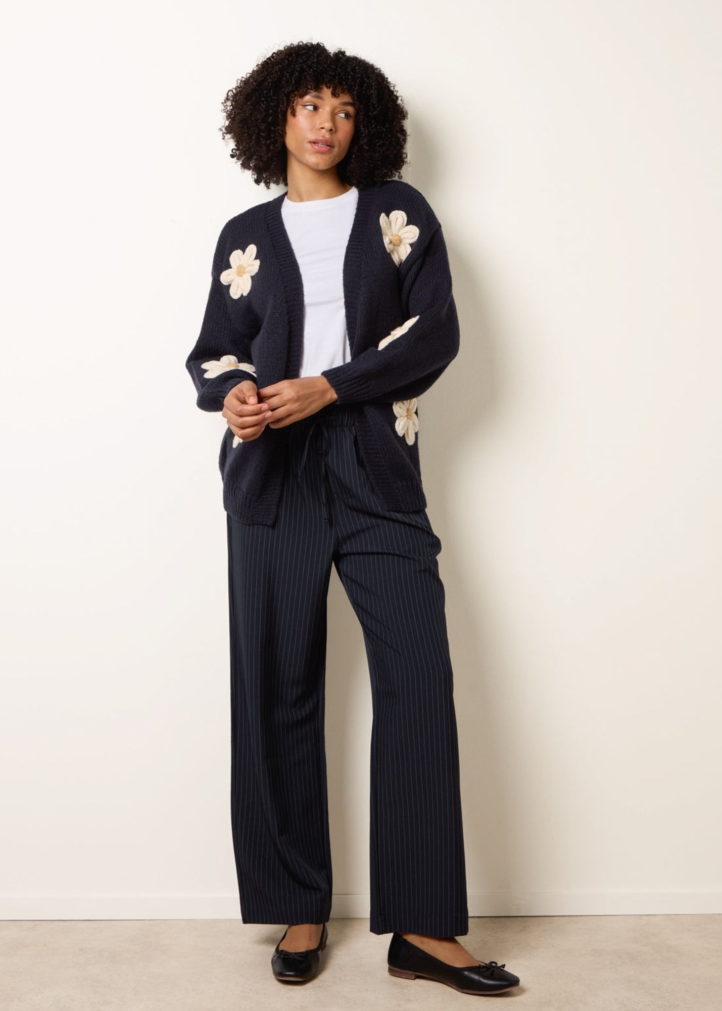 Roman Natural Fluffy Sparkle Cardigan - 10 | Matalan