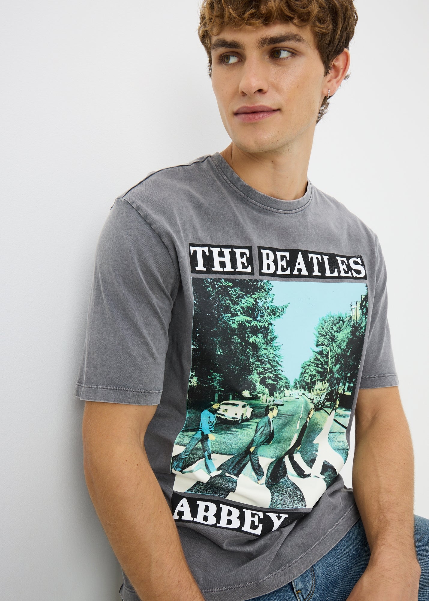 Beatles Charcoal T-Shirt - S