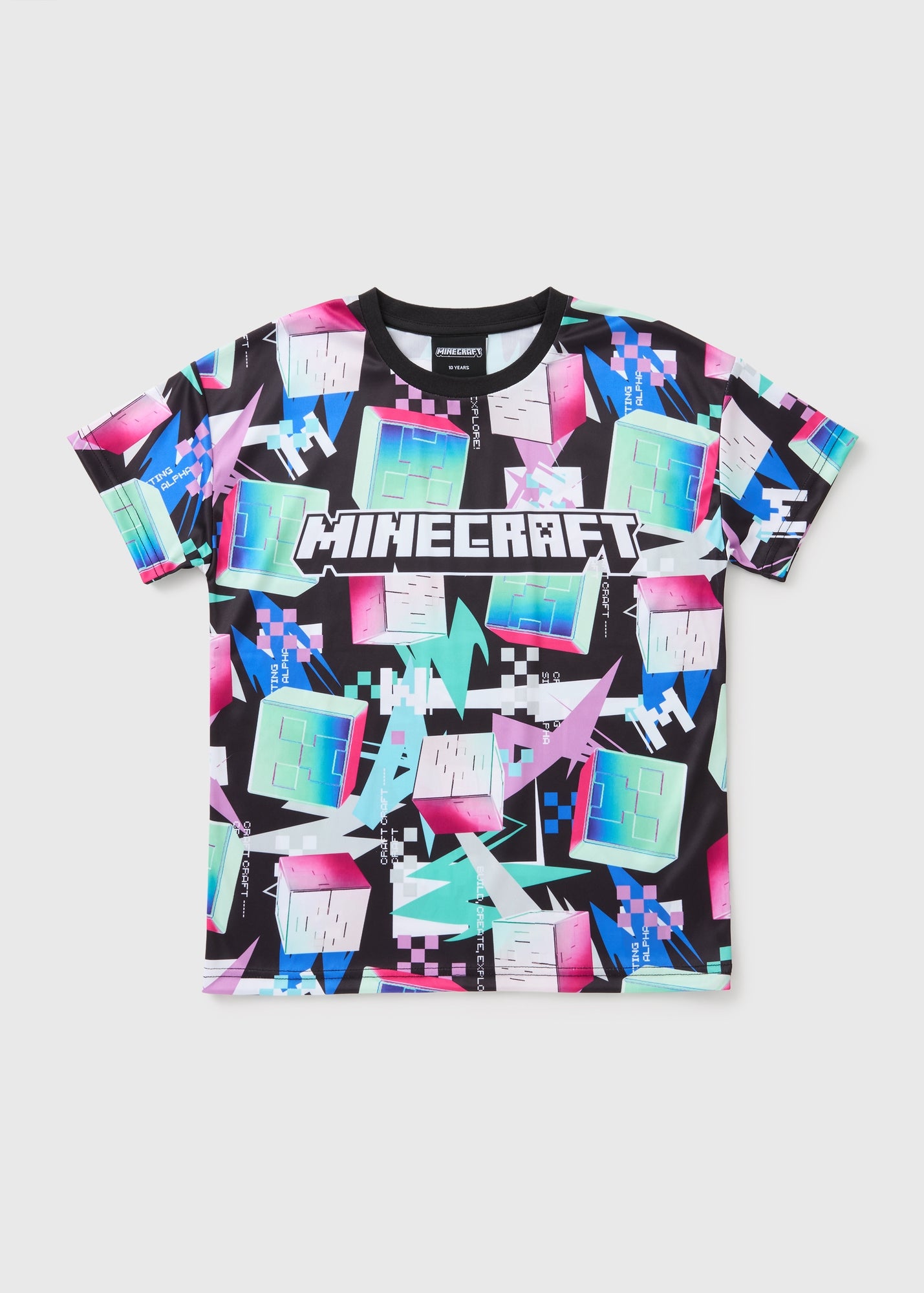 Teddy Smith T-Art MC Jr – T-Shirt Bicolore Per Bambini E Ragazzi – 100% Cotone