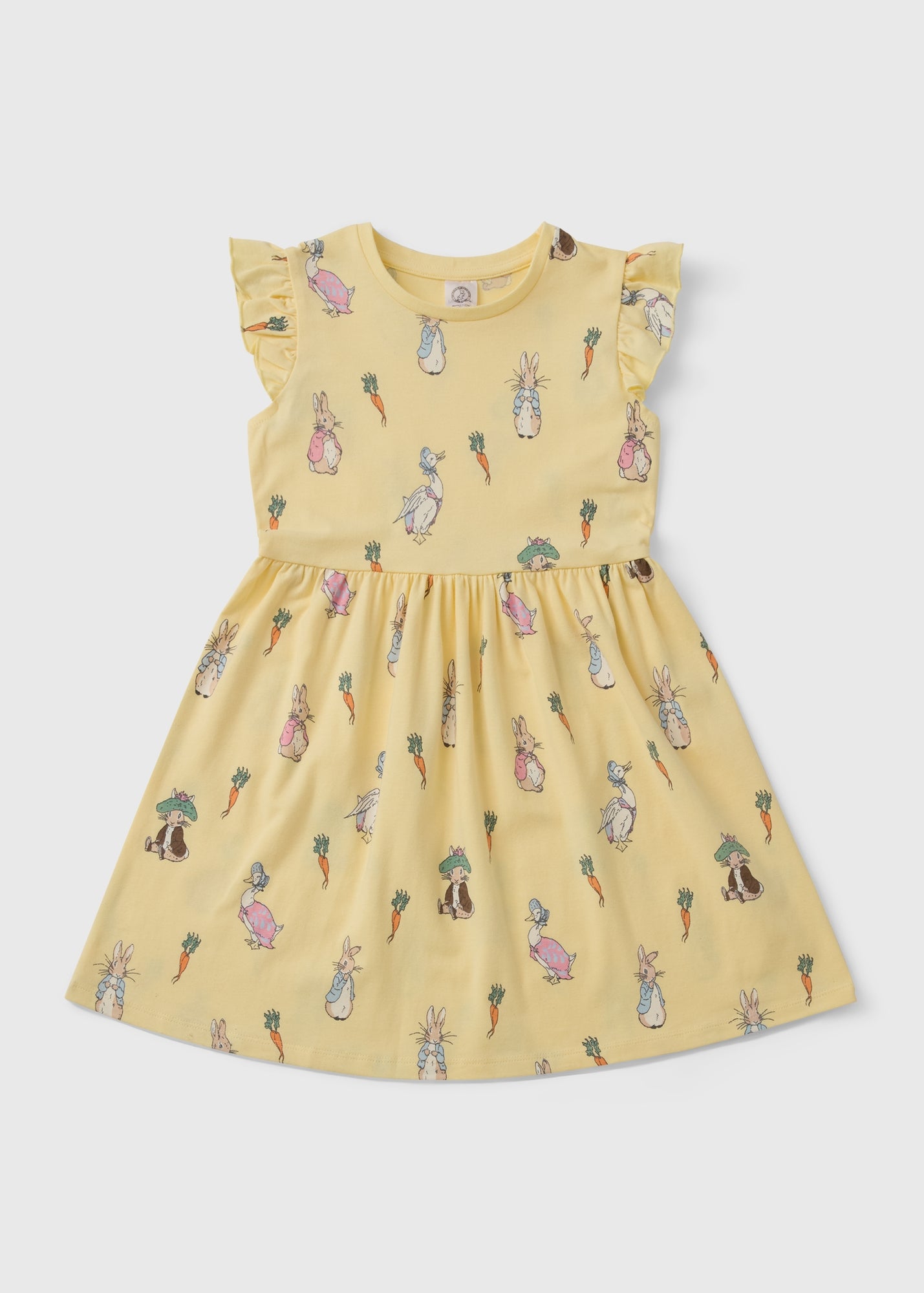 Peter Rabbit Girls Yellow Dress (1-6yrs) - 1-1.5 Yrs | Matalan