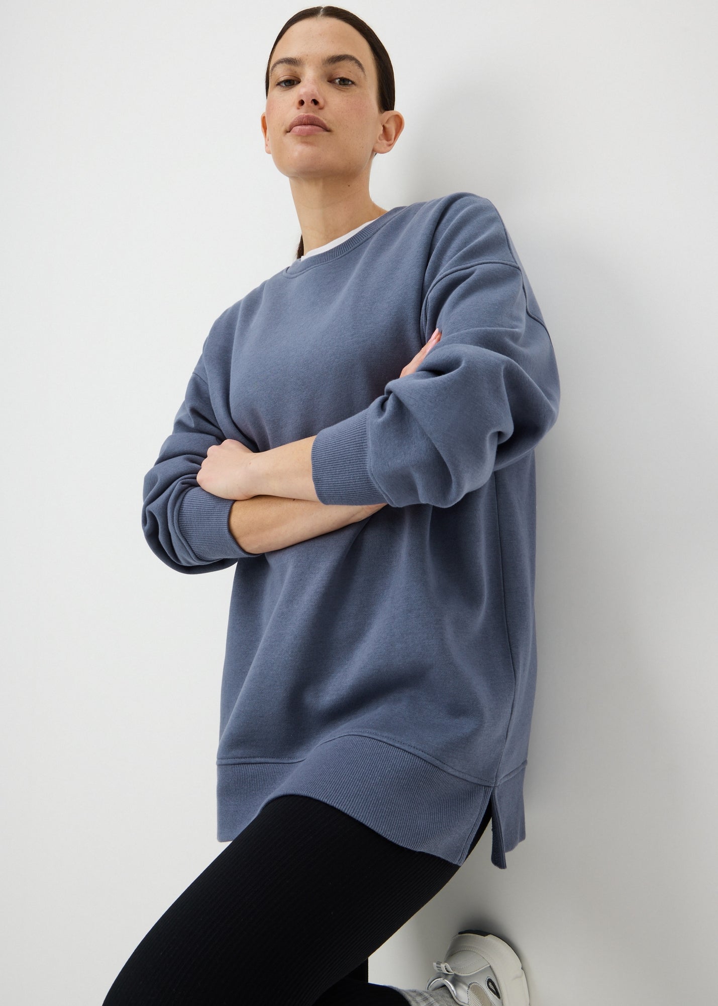 Roman Ivory Crochet Sleeve Knit Jumper - 16 | Matalan