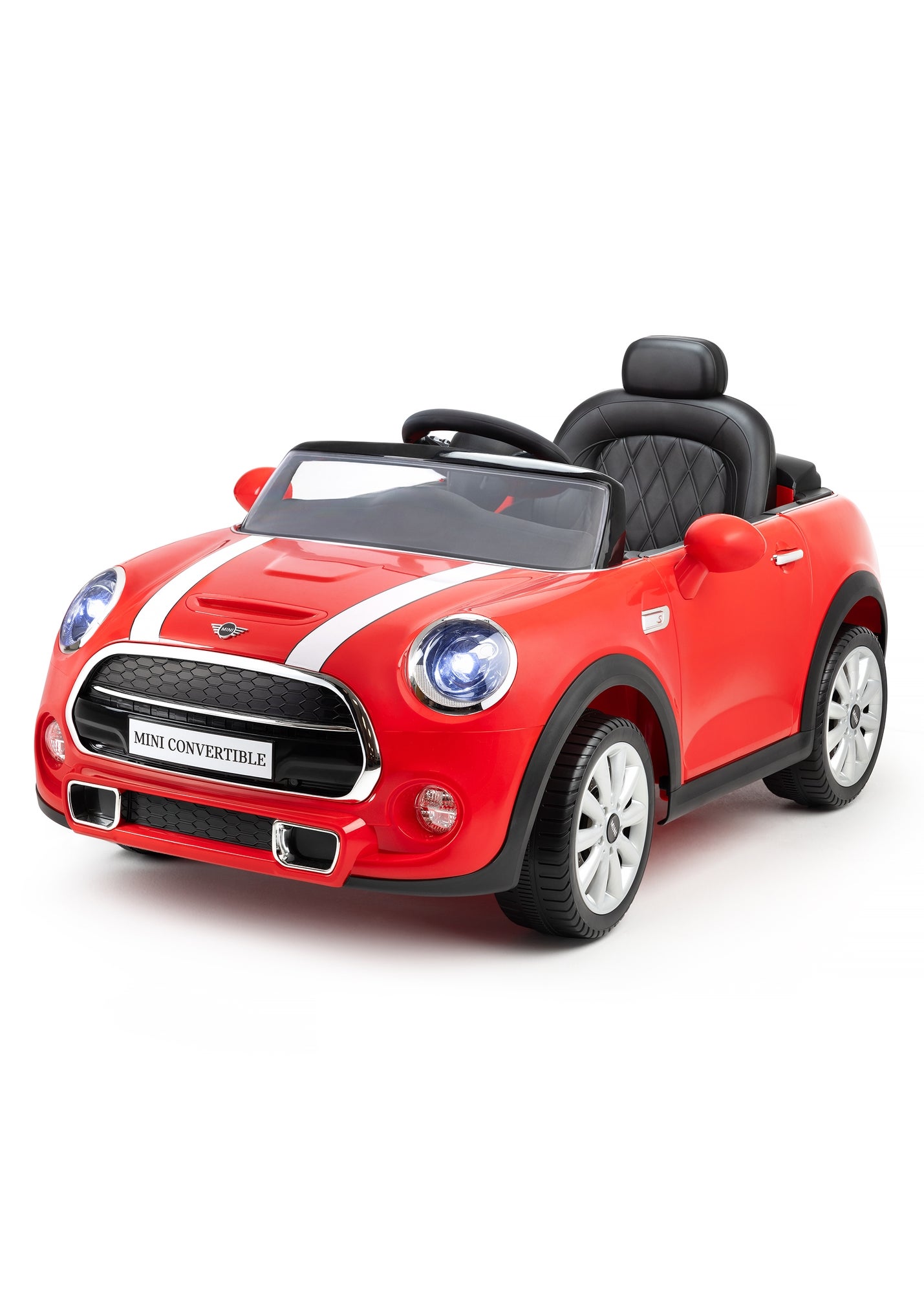 MINI Cooper ミニカー レッド×ベージュ Xootz Mini Cooper Convertible Red - One Size | Matalan