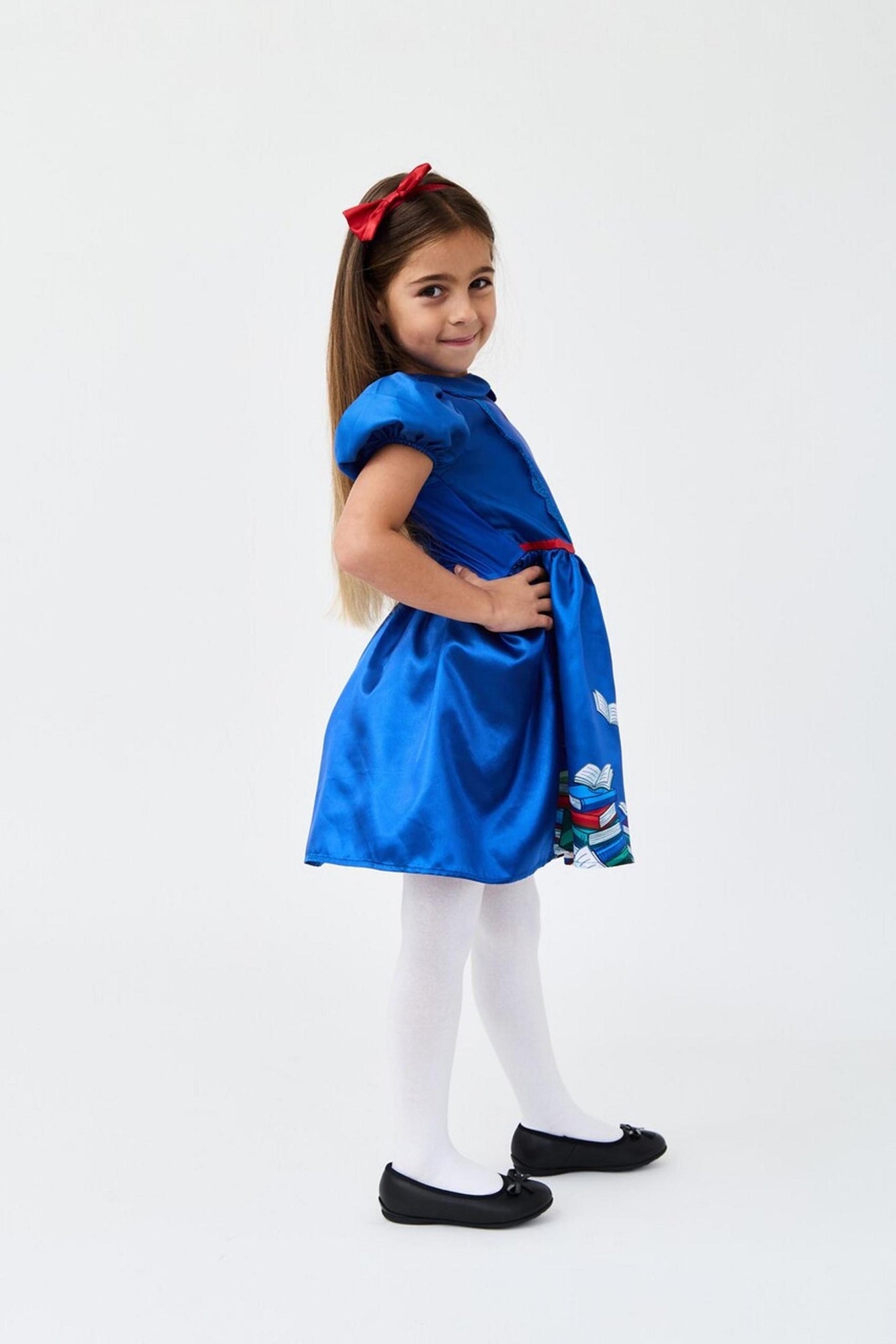 Girls Blue Matilda Costume (3-12yrs) - 3-4 Yrs | Matalan Girls Blue Matilda Costume (3-12yrs) - 3-4 Yrs | Matalan