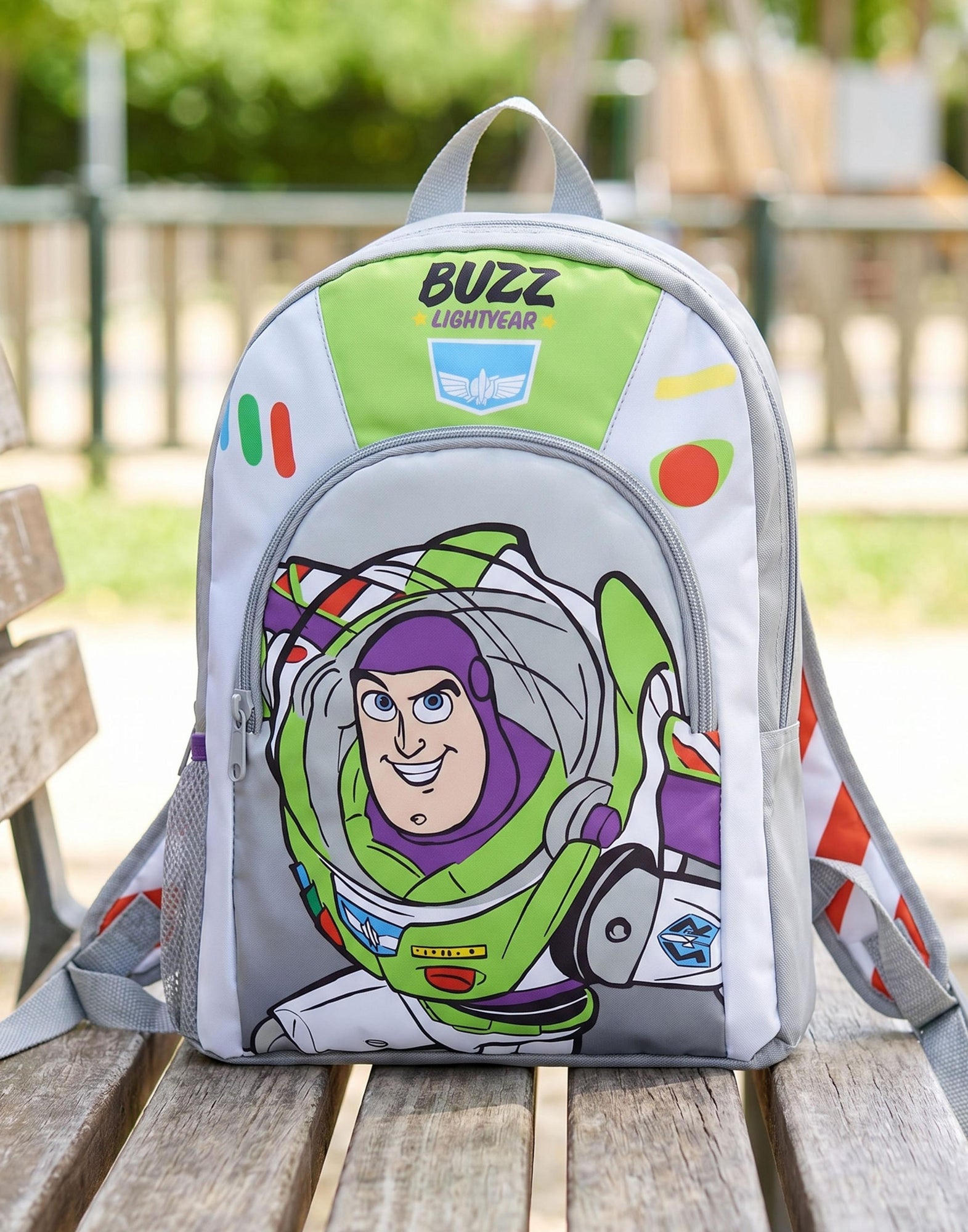 Disney Toy Story Boys Green Buzz Backpack (One Size) - One Size