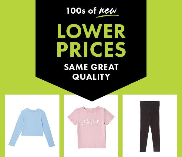 lower prices