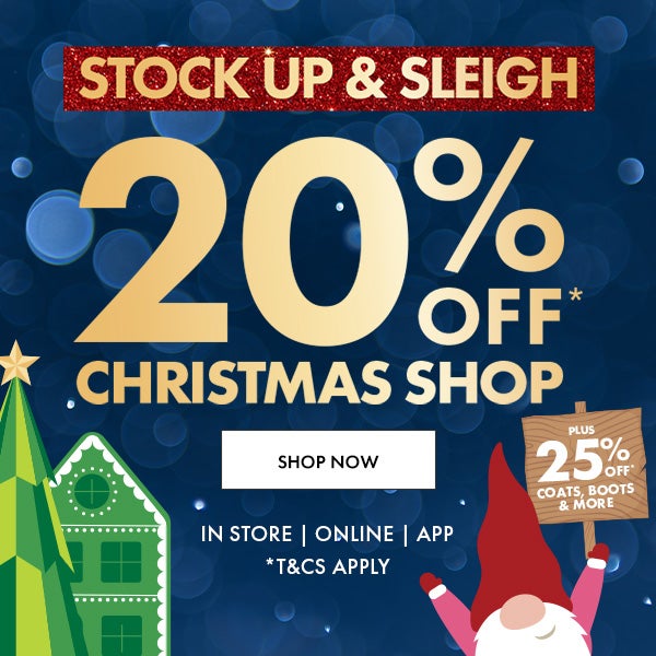 20% Off Christmas Shop*