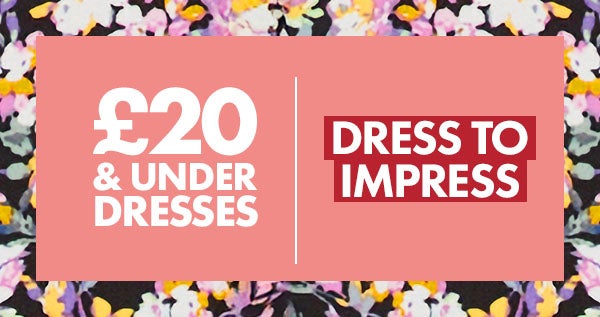 £20 & Under Dresses