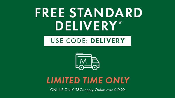 FREE STANDARD DELIVERY*