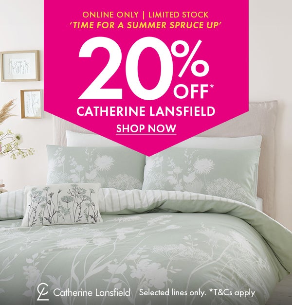 20% Off Catherine Lansfield