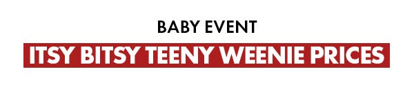 £5 & Under Baby Event