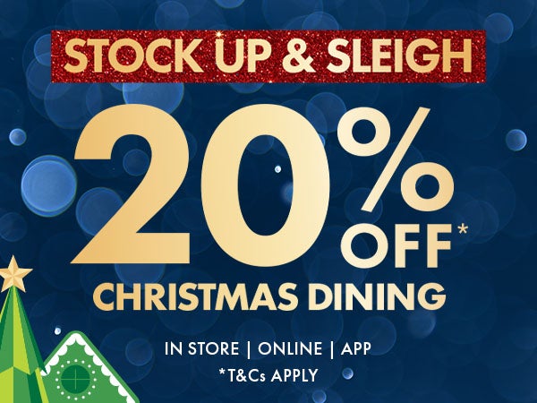 20% Off Christmas Dining*