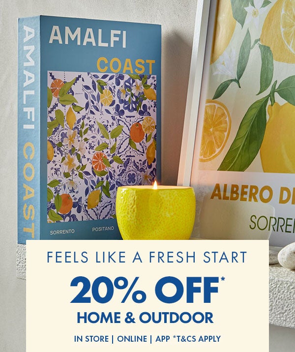 20% Off* Home & Outdoor