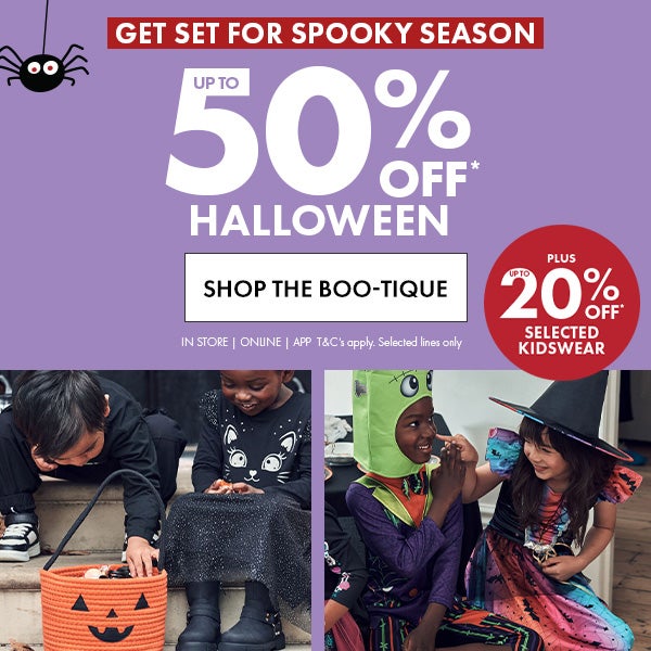 Up To 50% Off Halloween