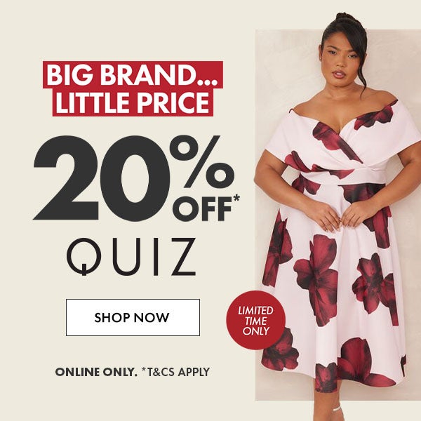 20% Off Quiz*