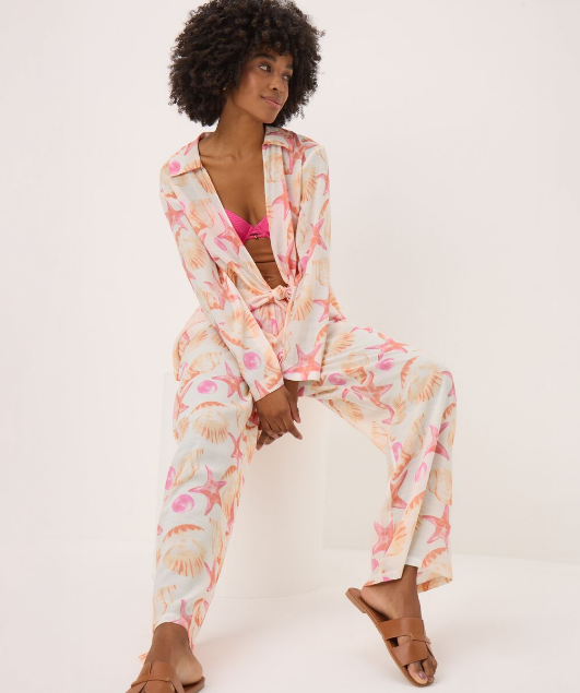 Wide Leg Beachwear