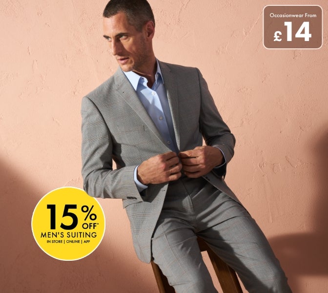Men's Clothing & Fashion Buy Men's Clothes Online Matalan