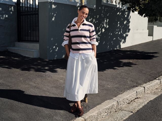 A spring workwear outfit