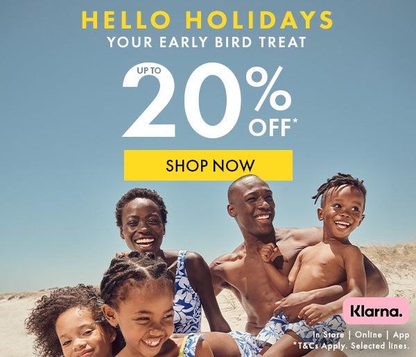 20% off holiday shop
