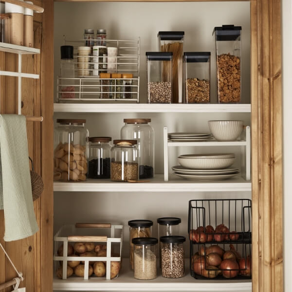 How to organise your kitchen - Fridge & Cupboard Storage Ideas