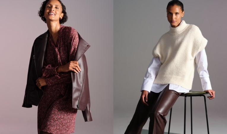 Burgundy Faux Leather 