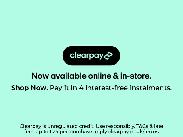 Clearpay Now Available Online & In Store