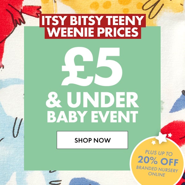 £5 & Under Baby Event