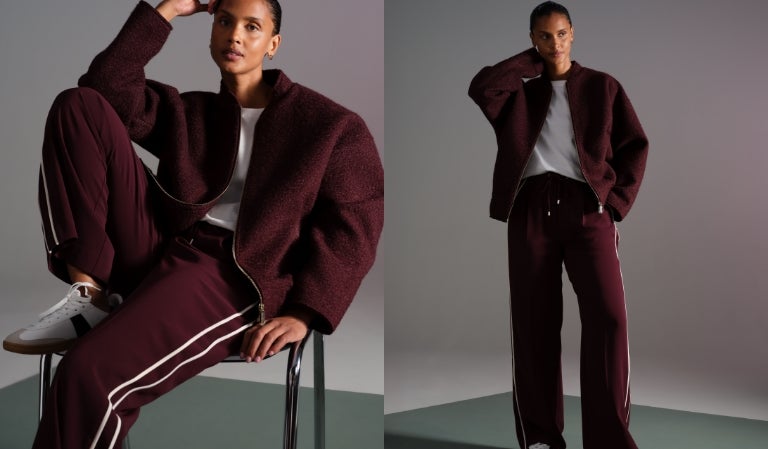 Burgundy Trousers