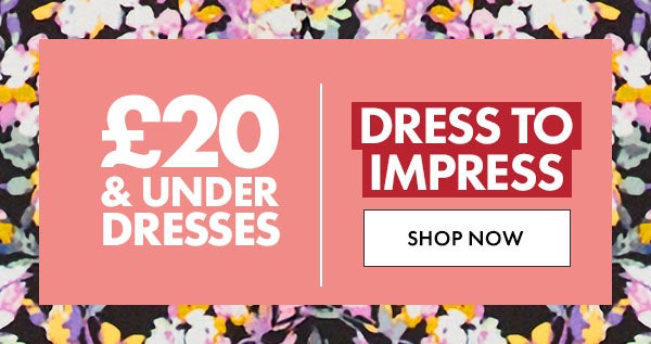 £20 & Under Dresses