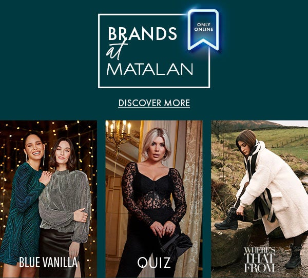 brands at matalan - discover more
