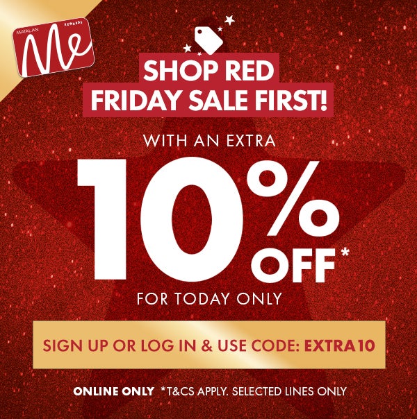 Shop The Red Friday Sale First