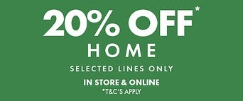 20% Off Home
