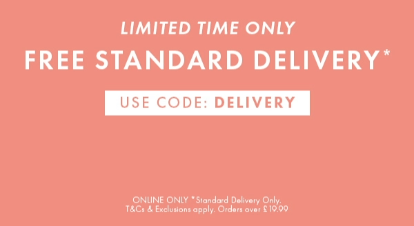 FREE STANDARD DELIVERY
