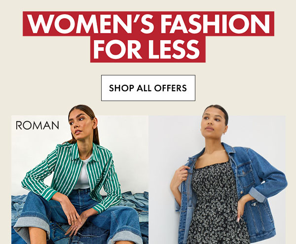 Women's fashion for less