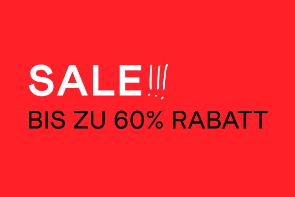 SALE!!! BIS ZU 60% RABBATT