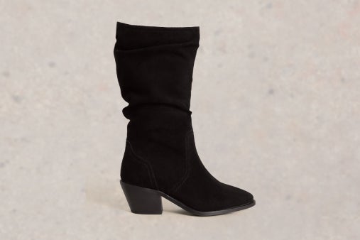 STULPENSTIEFEL AZALEA AUS WILDLEDER