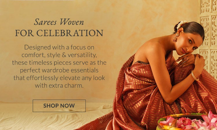 Sarees for women and perfect outfit for ethnic celebration designed for comfort style and versatility.